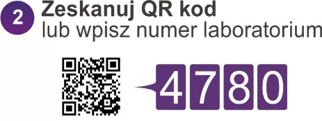 zeskanuj kod qr lub wpisz numer