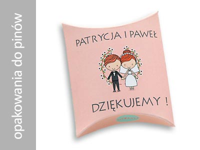 piny, przypinki, badziki opakowania