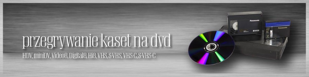 przegrywanie kaset vhs na dvd